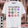 Merry Swiftmas Eras Album Ornament Christmas Music T Shirt (2)