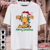 Garfield Merry Christmas Funny Cat Gift For Fan T Shirt (2)