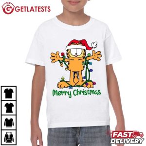 Garfield Merry Christmas Funny Cat Gift For Fan T Shirt (4)