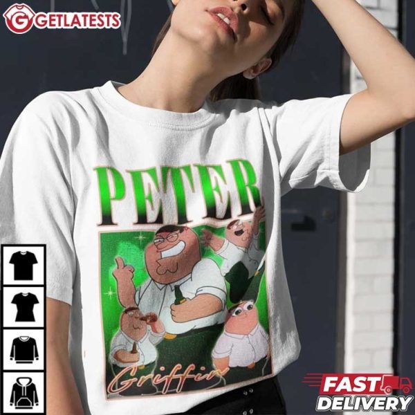 Limited Peter Griffin Family Guy Graphic Cartoon T Shirt