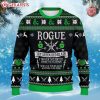 Rogue The Shrouded Blade DnD Classes Green Christmas Ugly Sweater (1)