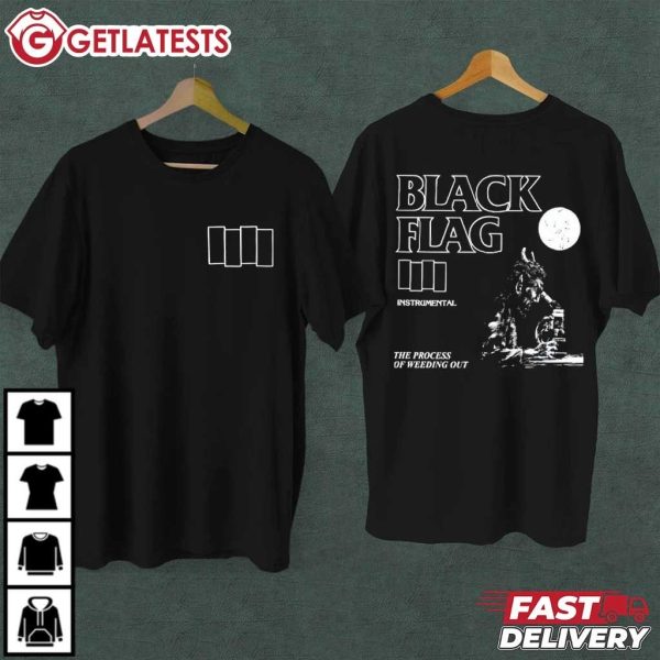 Black Flag The Process Weeding Out Music T Shirt (1)