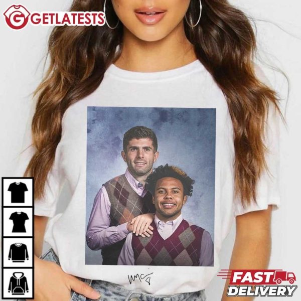 Christian Pulisic Weston Mckennie Step Brothers Signature T Shirt (4)