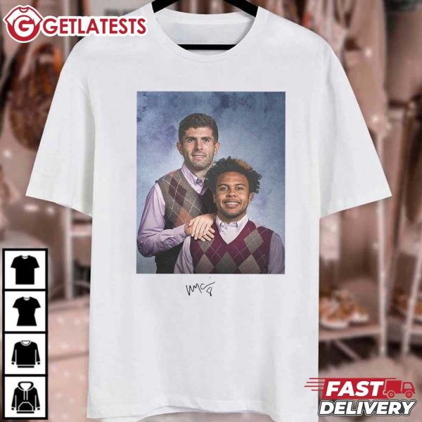 Christian Pulisic Weston Mckennie Step Brothers Signature T Shirt (2)