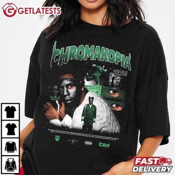 Chromakopia Tyler The Creator Noid Vintage Graphic T Shirt (4)