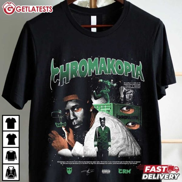 Chromakopia Tyler The Creator Noid Vintage Graphic T Shirt (2)