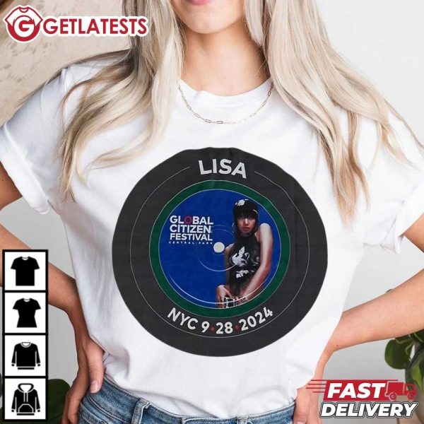 Lisa Global Citizen Festival Central Park 2024 Music T Shirt (1)