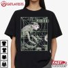 Monkey Gone to Heaven Pixies Monkey Grid T Shirt (4)