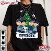 Peanuts Snoopy Dallas Cowboys Christmas Tree T Shirt (4)