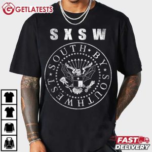 SXSW Bat South By Southwest Austin Texas T Shirt (3)