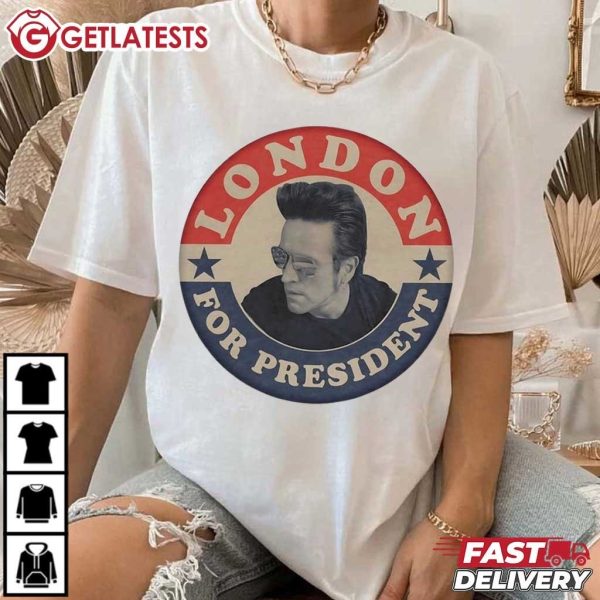 Tommy London For President T Shirt (4)