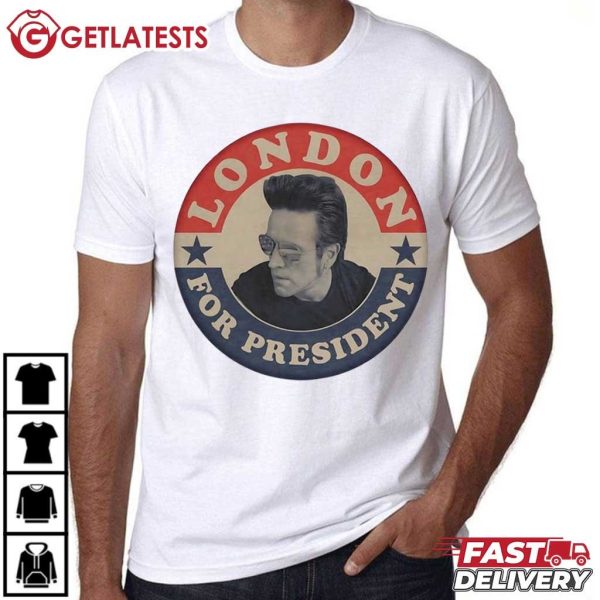 Tommy London For President T Shirt (3)