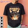 Autistic and Gay Skeleton Explosion Autism Meme T Shirt (4)