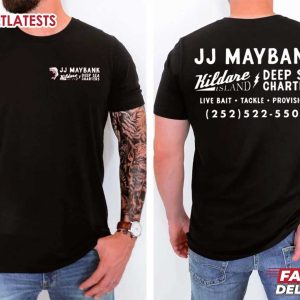 JJ MayBank Deep Sea Charters Outer Banks T Shirt (1)