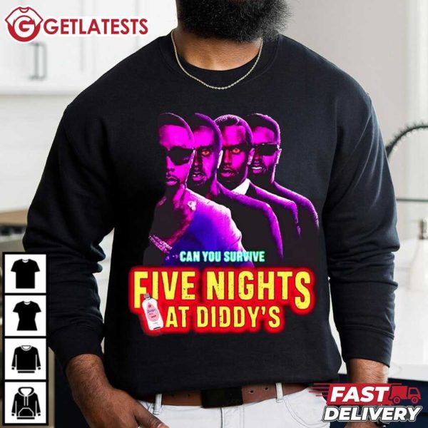 Five Nights At Diddy's Baby Oil P Diddy T Shirt (1)