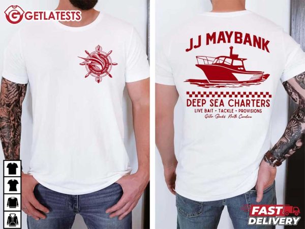 JJ Maybank Deep Sea Charter Outer Banks North Carolina T Shirt (2)