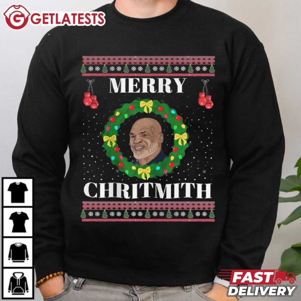 Mike Tyson Merry Chritmith Funny Christmas T Shirt (1)