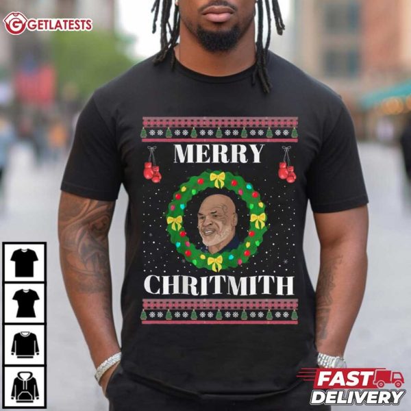 Mike Tyson Merry Chritmith Funny Christmas T Shirt (3)