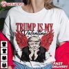 Trump Is My Valentine Cupid Wings Funny Trump T Shirt (3)