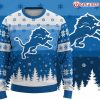 Detroit Lions 2024 Vintage NFL Gift For Fans Ugly Christmas Sweater