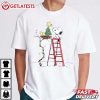 Snoopy And Woodstock Christmas Tree Peanuts T Shirt (4)