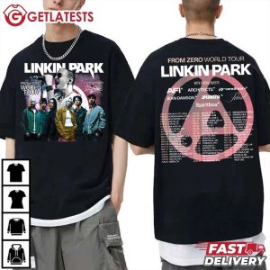 Linkin Park From Zero World Tour Rock Band T Shirt (2)