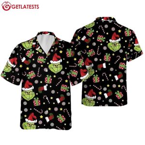 Grinch Christmas Gift For Grinch Lover Hawaiian Shirt (3)