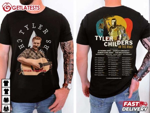 Tyler Childers On The Road Tour Country Music T Shirt (3)