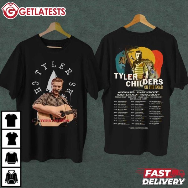 Tyler Childers On The Road Tour Country Music T Shirt (2)