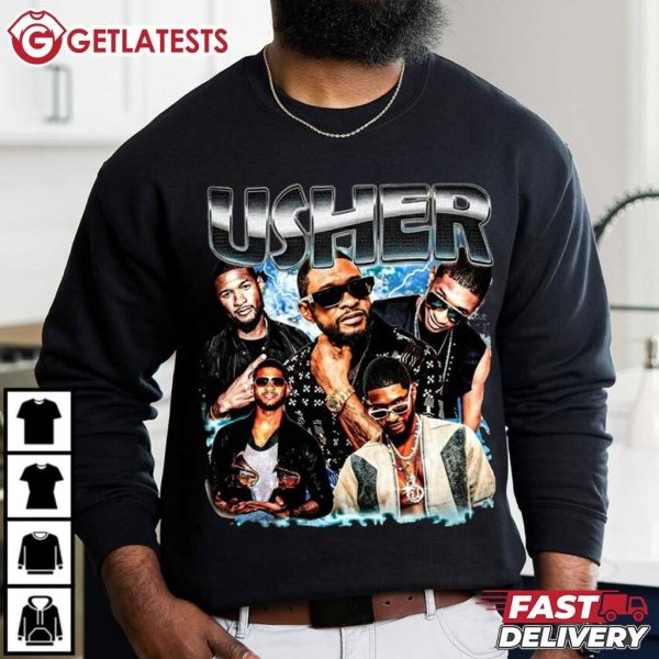 Usher Graphic Vintage Style Gift For Fan T Shirt (1)