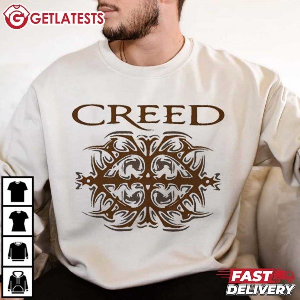 Creed Band Logo Vintage Style Fan Gift T Shirt (1)