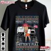 Trump Merry Christmas Shitter's Full Funny Christmas T Shirt (3)