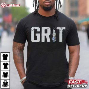 GRIT Amon Ra St Brown Detroit Lions Football T Shirt (3)