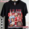 Leah Williamson Arsenal Football Gift for Fan T Shirt (2)