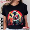 Santazilla Godzilla Japanese Monster Kaiju Dinosaur Christmas T Shirt (1)