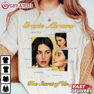 Gracie Abrams The Secret Of Us Album Music T Shirt (3)