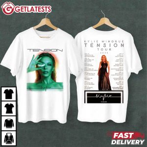 Kylie Minogue Tension Tour 2025 Music T Shirt (2)