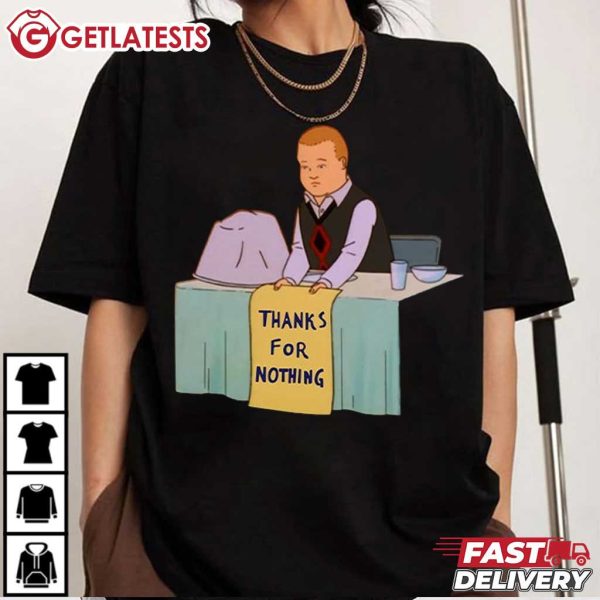 Bobby Hill Thanks For Nothing Thanksgiving T Shirt (3)