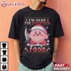 Kirby Knife I'm Here For Christmas Food T Shirt (4)