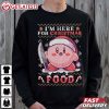 Kirby Knife I'm Here For Christmas Food T Shirt (1)