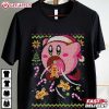 Kirby Cute Pink Hurry Kirby Christmas T Shirt (2)