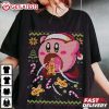 Kirby Cute Pink Hurry Kirby Christmas T Shirt (3)