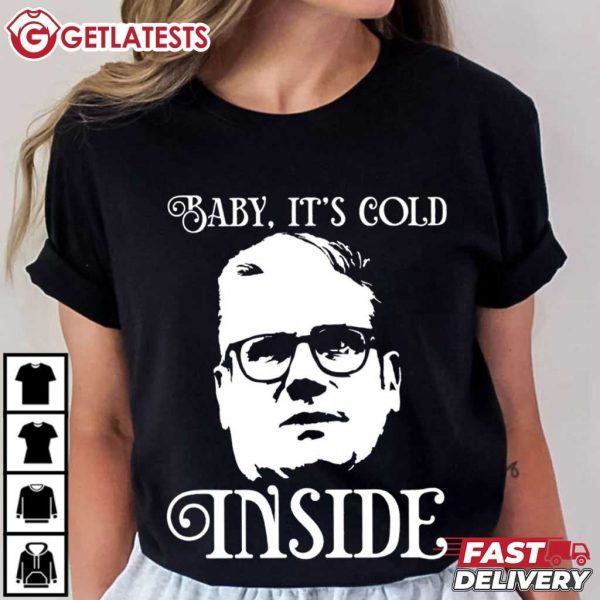 Keir Starmer Baby It's Cold Inside Funny Political Christmas T Shirt (4)