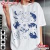 Cats In Space Retro Aesthetic Graphic Cat Lover T Shirt (3)