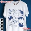 Cats In Space Retro Aesthetic Graphic Cat Lover T Shirt (2)