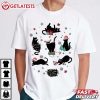 Black Cats Christmas Gift For Cat Lover T Shirt (4)