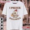 Gothic Skull I Prefer Halloween Spooky Christmas T Shirt (2)