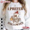 Gothic Skull I Prefer Halloween Spooky Christmas T Shirt (1)