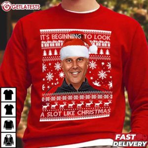 Arne Slot Liverpool FC It's Beginning To Look Christmas T Shirt