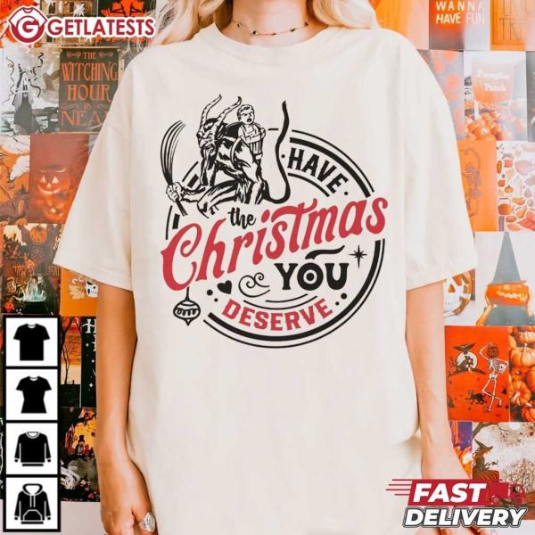 Krampus Have The Christmas You Deserve Dark Humor T Shirt (4)